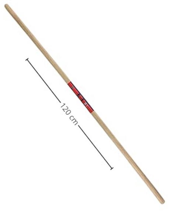 Broomstick 120 cm - Dikte 24 mm - Veeg- en borstelsteel - Multifunctionele steel voor verschillende gereedschappen — afbeelding 2