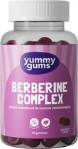 Yummygums • Berberine Complex Gummies • vetstofwisseling en bloedsuikerspiegel • chroom & moerbei • suikervrij • 30 gummies