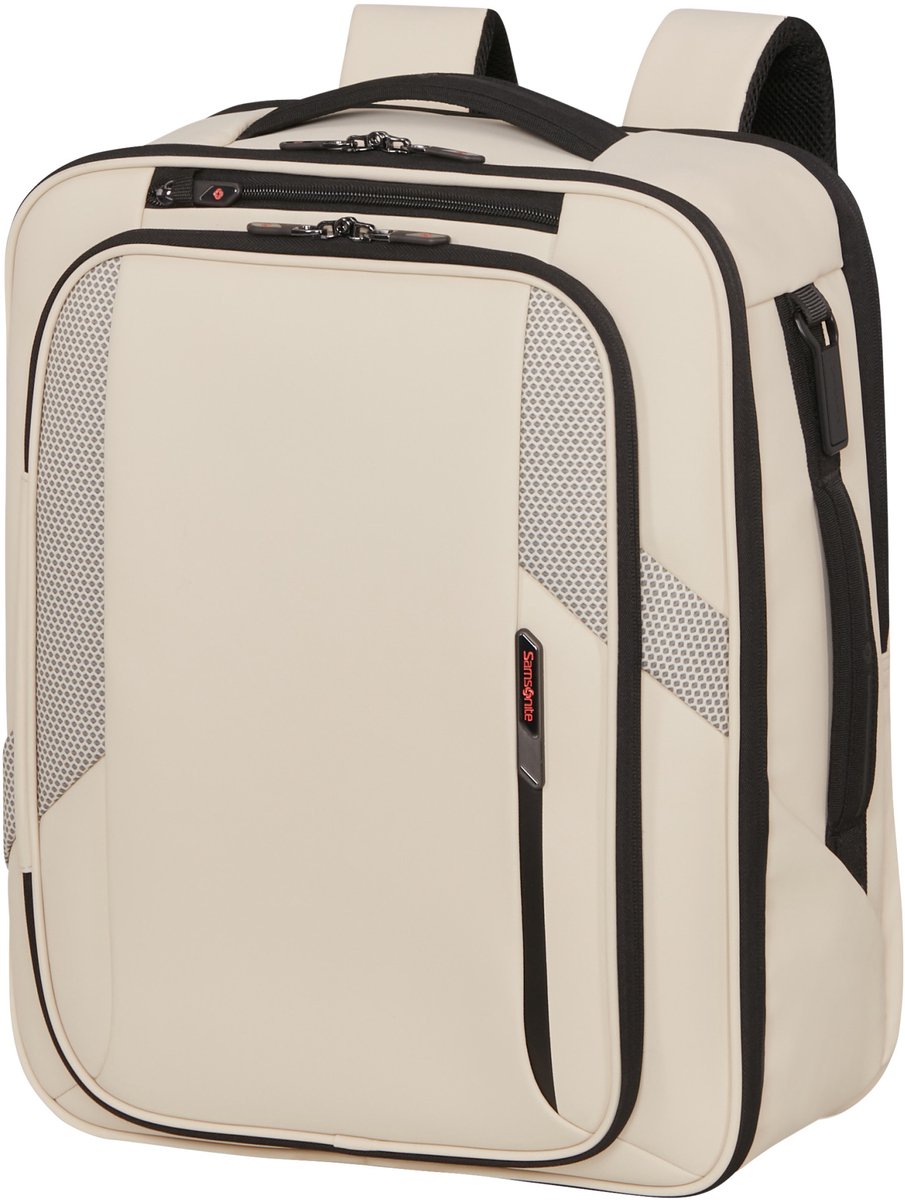 Samsonite Rugzak - Glazed Underseat Backpack M 36 x 45 x 20 cm - 17,3 inch - Sandstone - 33 l