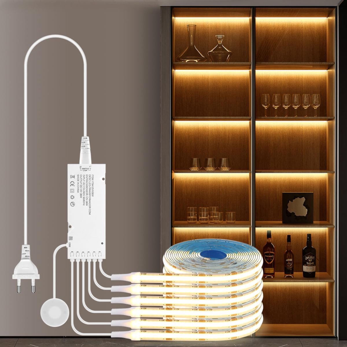 CLVP® Keukenverlichting Onderbouw - Onderbouwverlichting - Keukenlamp Magnetisch - Kastverlichting