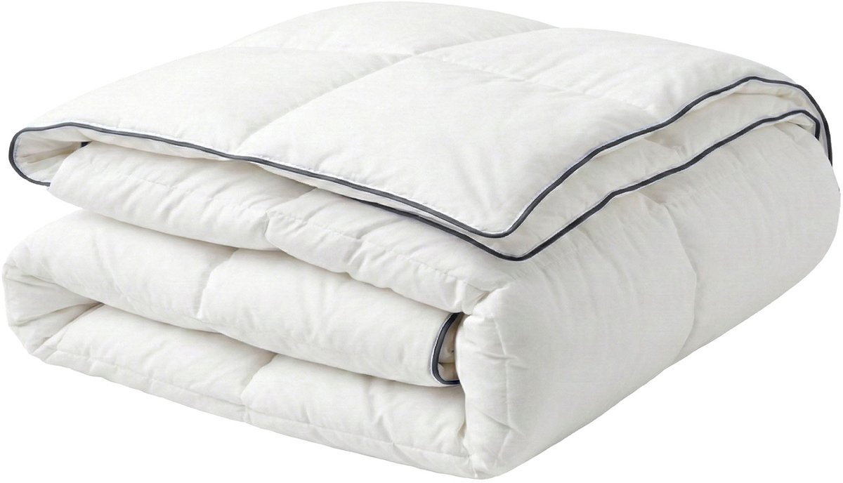 TELENO - Dekbed - Wit - 220 x 240 cm - Japara katoen