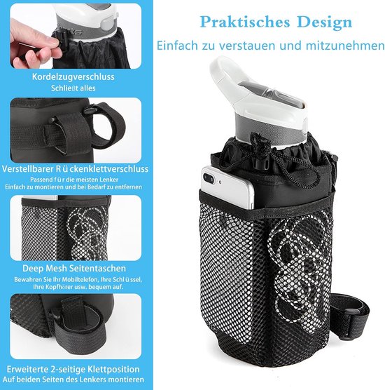 Fiets Bidonhouder met Isolatie - Drinkfleshouder voor Fiets — afbeelding 3