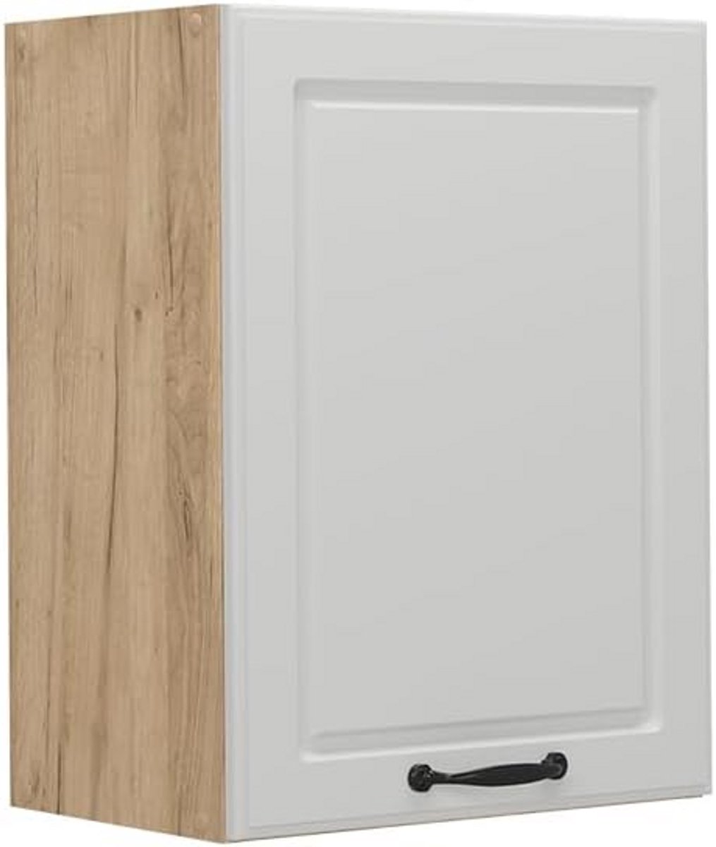 Witte Keukenkast Hangkast 45 cm Landhuisstijl Opslag