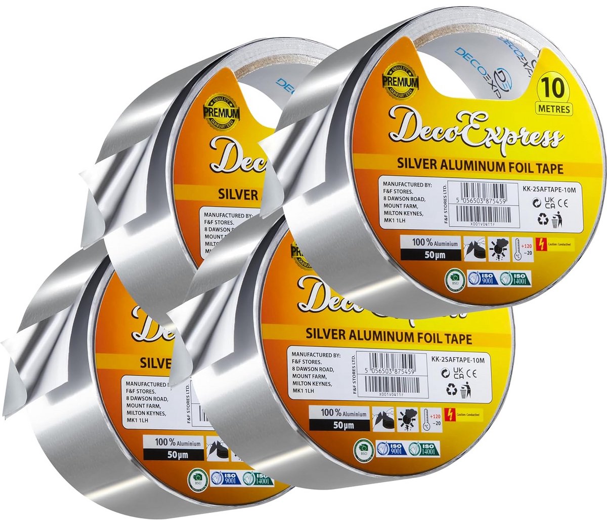 Hittebestendige Aluminium Tape voor Hoge Temperaturen en Waterdichte Isolatie
