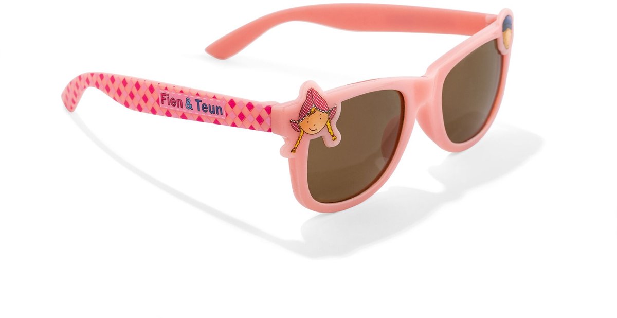 Fien & Teun kinderzonnebril - roze - sunglasses - zonnebril - 2 tot 5 jaar