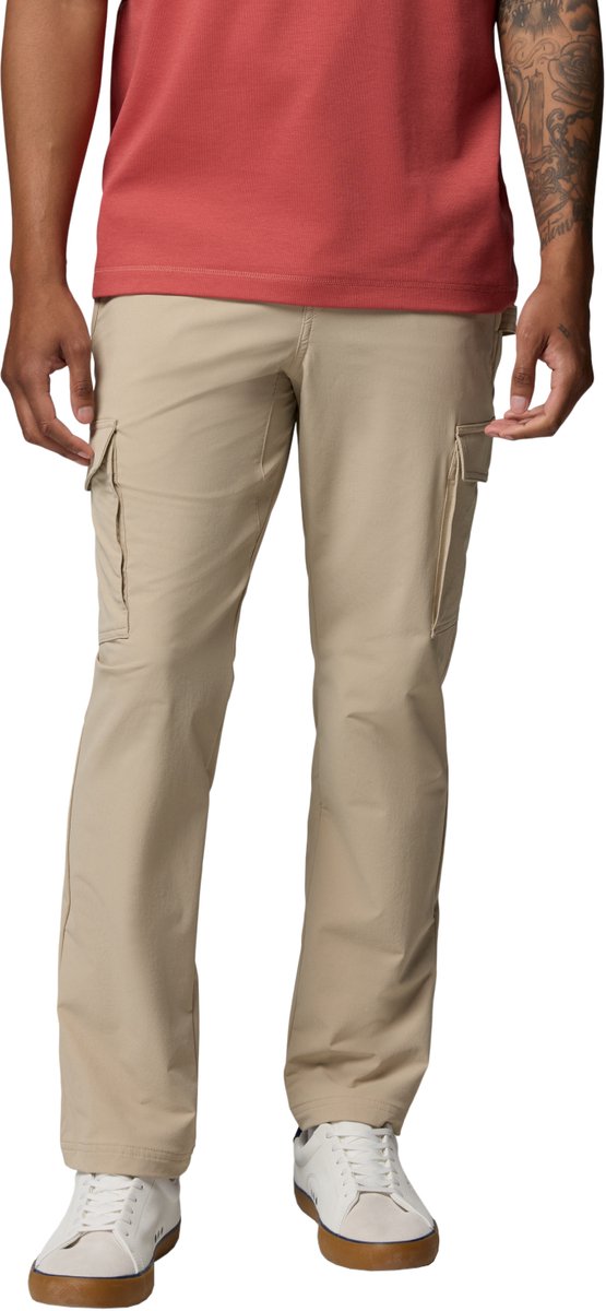 Columbia ROC Tech Cargo Pant Mannen Broek Beige