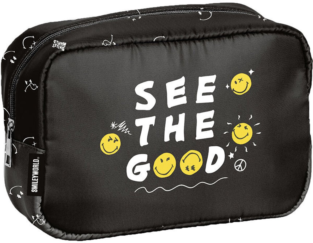 Smiley Toilettas See the Good - 23,5 x 15,5 x 9 cm - Polyester