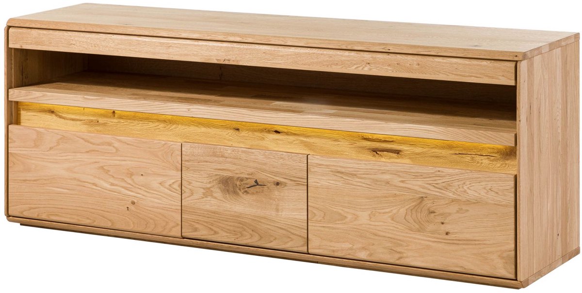 MASSIVMOEBEL24.DE TV-meubel CARDIFF #140 blank 165 x 63 x 44 cm