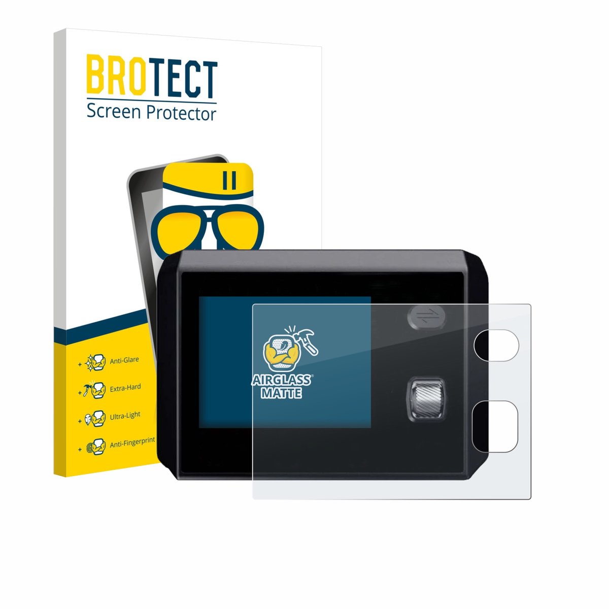 BROTECT - Screenprotector voor SkyRC MC5000 - Folie Beschermfolie Beschermglas matte