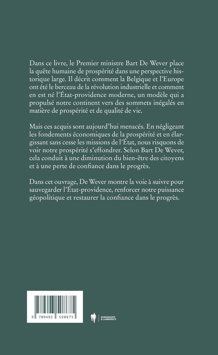Prospérité - back cover
