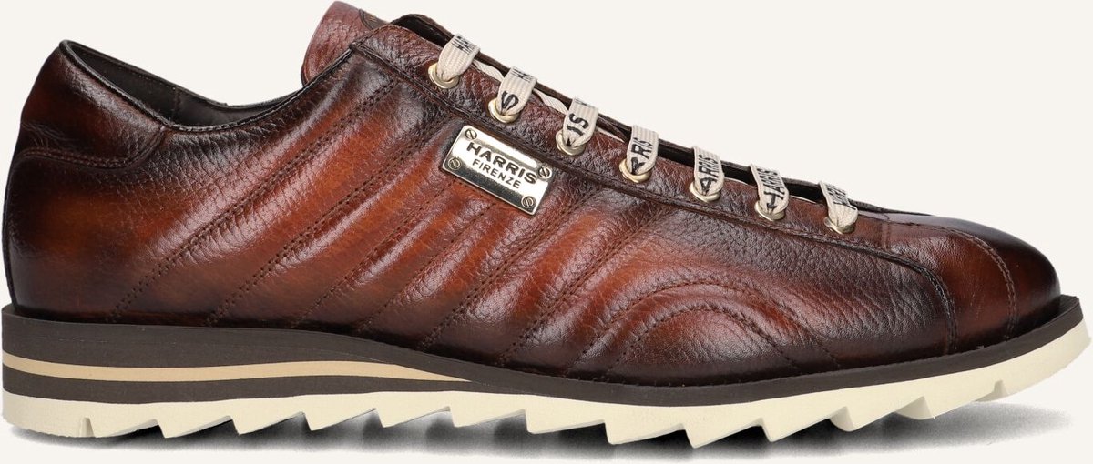 HARRIS 0894 Sneakers - Leer - Heren - Bruin - Maat 43