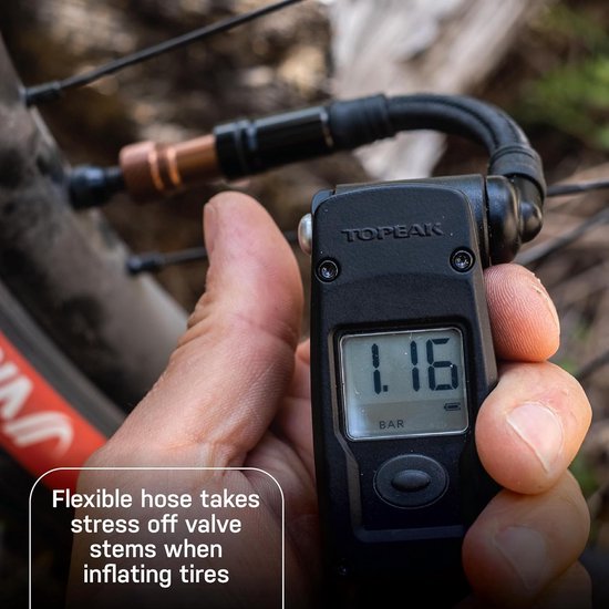 Digitale 2Stage Fietspomp voor Mountainbikes — afbeelding 2