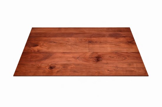 plateau de table - 120x70cm - massif - acacia rouge - bois d'acacia - traité - restaurant - bistro - restaurant - industriel - plateaux de table - 120x70x2,8 - cm
