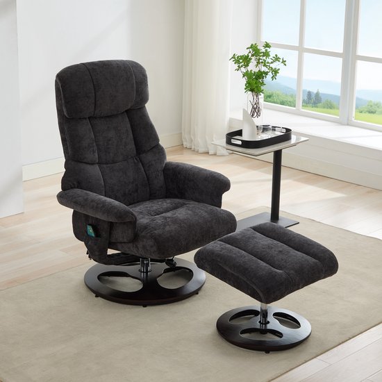 Yeelane Relaxfauteuil Massage en Verwarming 360° Draaibaar - Yeelane - €284,99