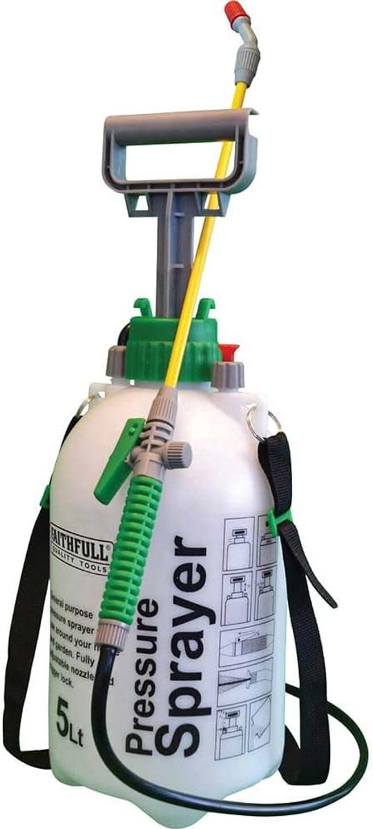 Drukspuit 5 Liter met Schouderband voor Tuinonderhoud