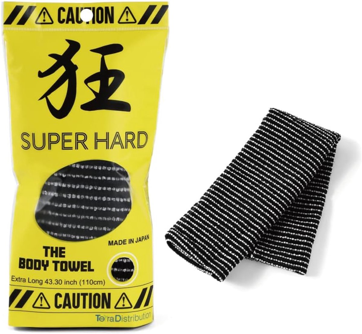 Extra Lange Exfoliërende Scrubdoek - Diep Reinigende Ruggenborstel voor Dames en Heren