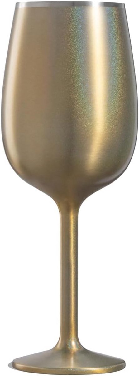 Premium Vacuümgeïsoleerd Wijn Glas RVS - Onbreekbaar & Houdt Drank Koud - Inhoud 350 ml