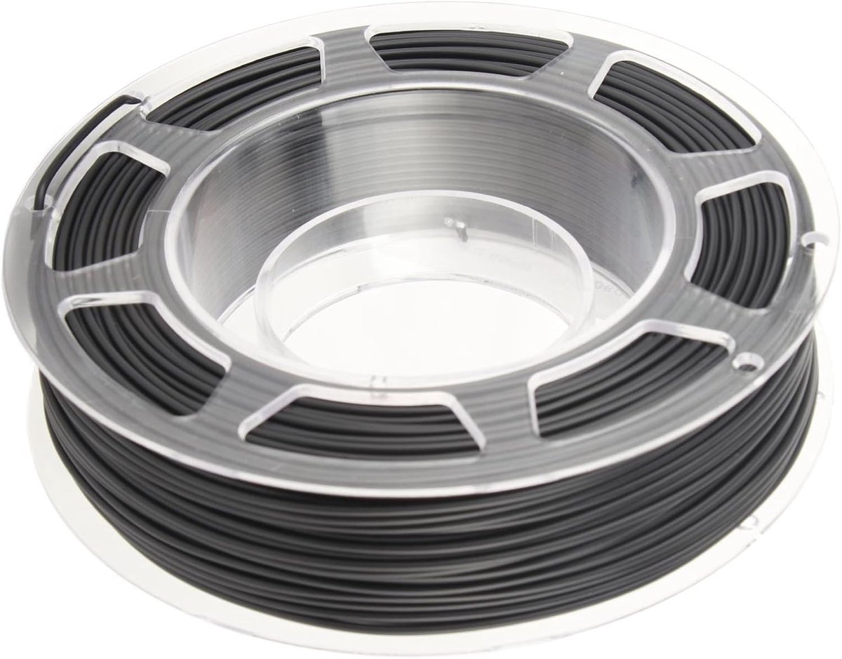 Allecto - PLA Filament - Conductief 3D Printer Accessoire - Zwart - 1.75 mm - Voor Keychains - Geschikt voor LED Gloves - Innovatief filament