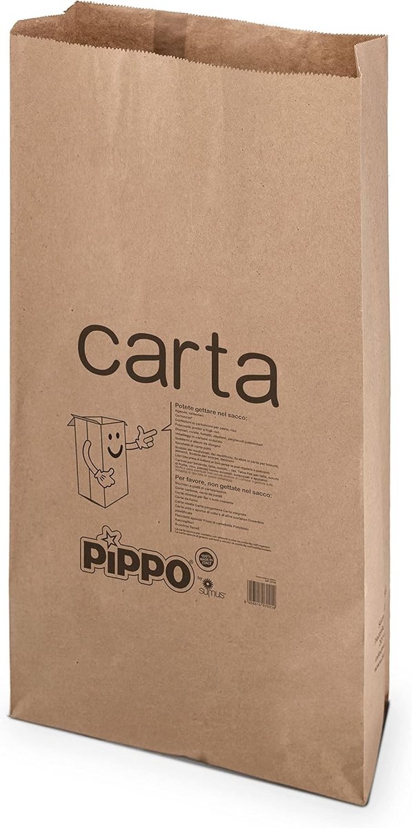 Stevige Papieren Vuilniszakken 60 Liter (5 Stuks) - Composteerbaar en Milieuvriendelijk