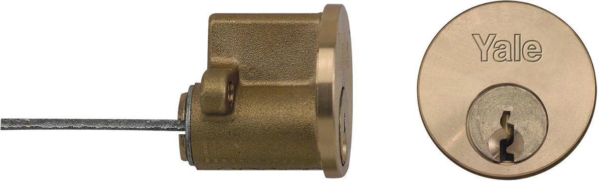 Vervangingscilinder voor Opbouwslot - Geschikt voor Deurdiktes 38-57mm - Inclusief 4 Sleutels