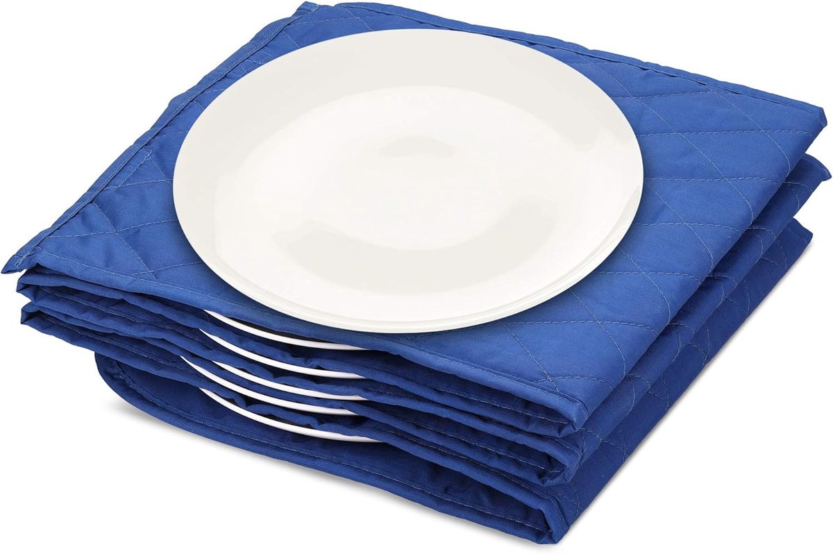 XXL Bordenwarmer Elektrisch - Geschikt voor 10 Borden tot 32 cm - 200W - Inclusief Zachte Katoenen Bekleding