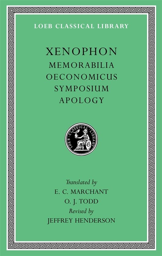 Memorabilia Oeconomicus Symposium Apolog - cover