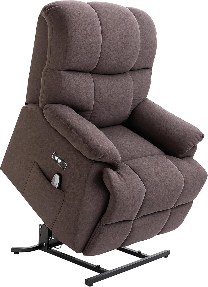 Elektrische Relaxfauteuil met Sta-op Hulp en USB-poort