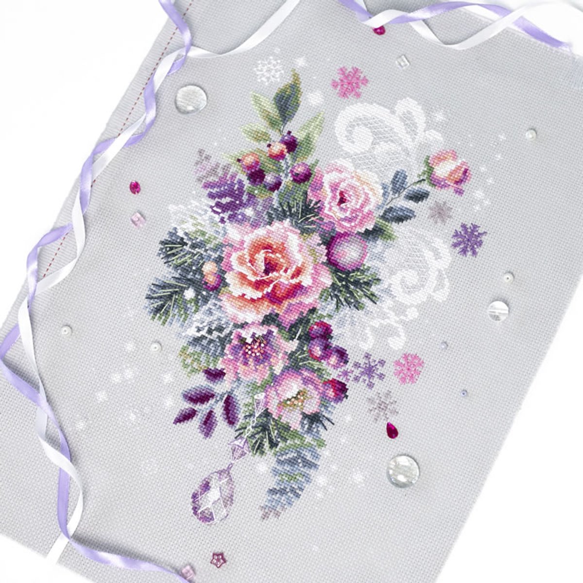 Borduurpakket WINTER FANCY - Chudo Igla - telpatroon om zelf te borduren
