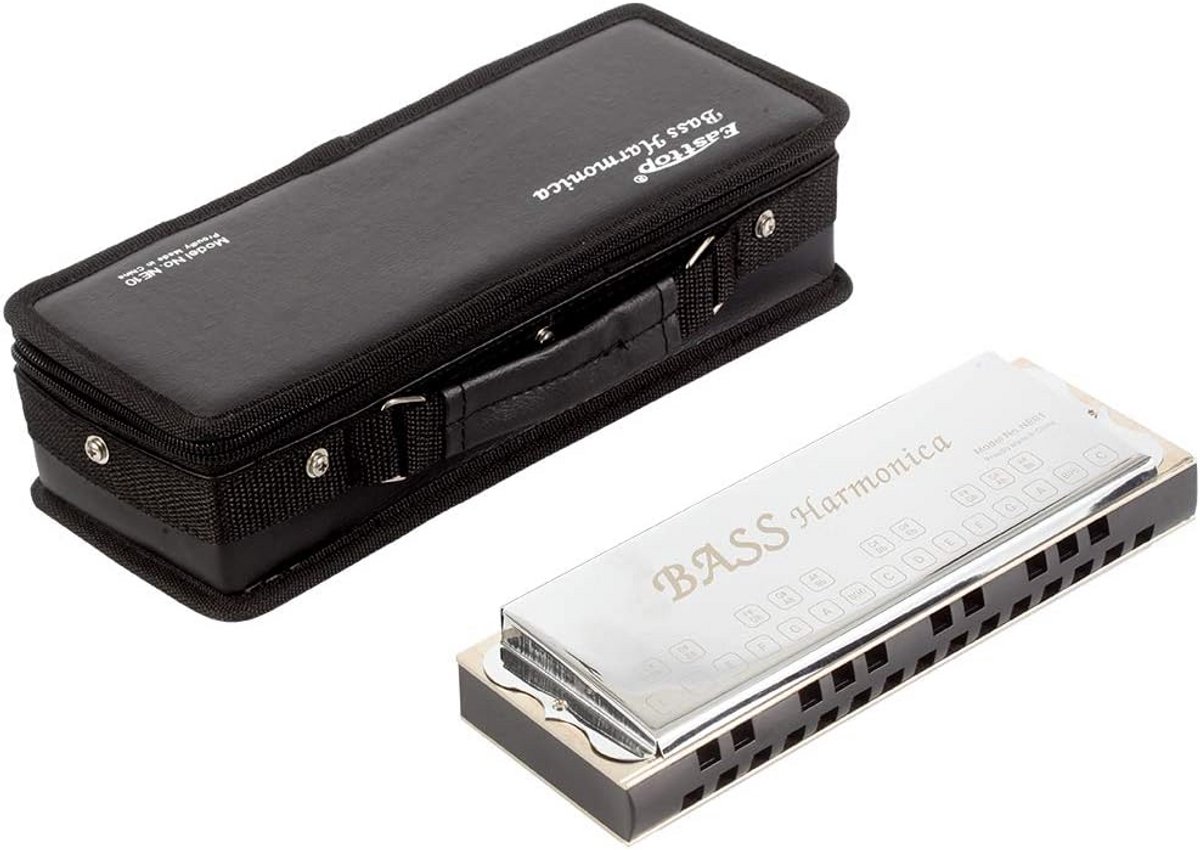 Bas Mondharmonica voor Orkest en Band - Diep en Vol Geluid
