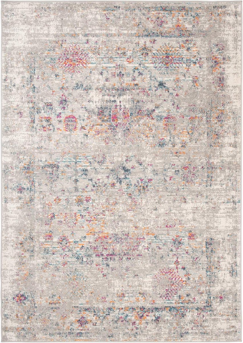 Modern Abstract Oosters Vloerkleed 120x170 cm - Woonkamer & Slaapkamer Tapijt - Duurzaam &