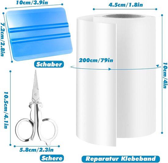Zelfklevende Reparatieset voor Zwembaden en Waterartikelen - Waterdichte Patch Tape — afbeelding 2