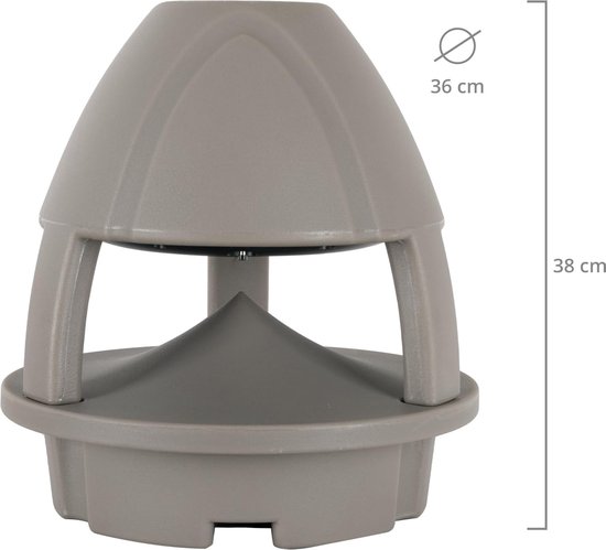 Actief Paar 360° Tuin Luidsprekers met Bluetooth - Weer- en UV-bestendig (IP56) — afbeelding 3
