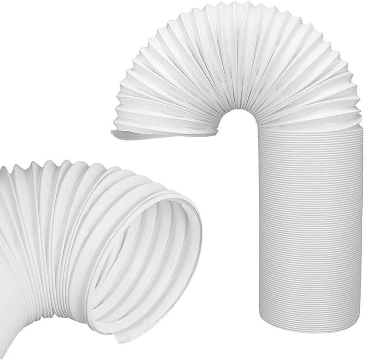 Universele Afvoerslang voor Draagbare Airco - Flexibel en 150 cm Lang (130mm)