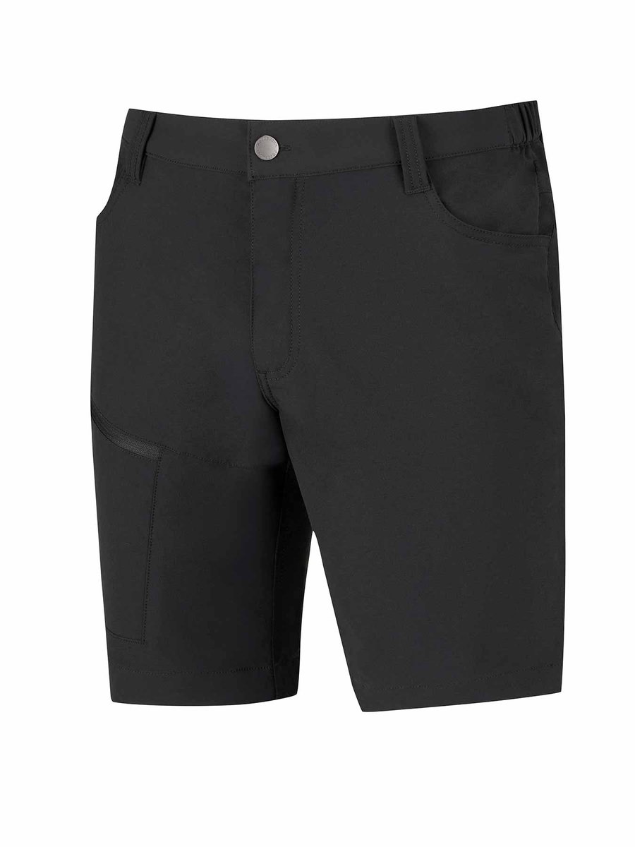 BJØRNSON 4 Way Stretch Short Heren Korte Broek 2XL Zwart
