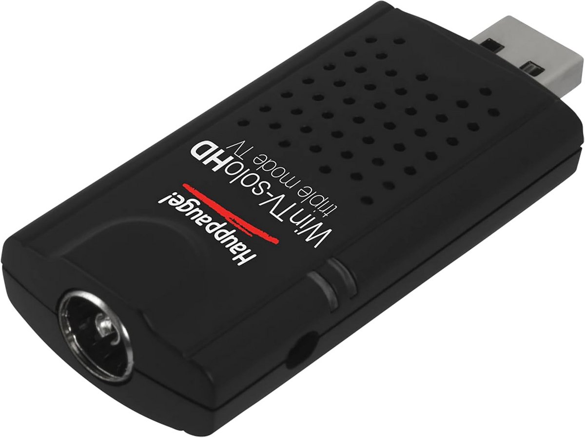 USB TV Tuner voor Laptop/PC - DVB-T2 HD, DVB-C HD & DVB-T Digitale TV Ontvanger