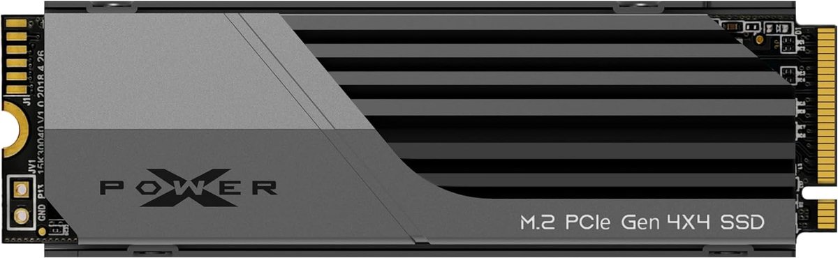 1TB M.2 NVMe PCIe Gen4 SSD met Koellichaam - 7000 MB/s Leessnelheid