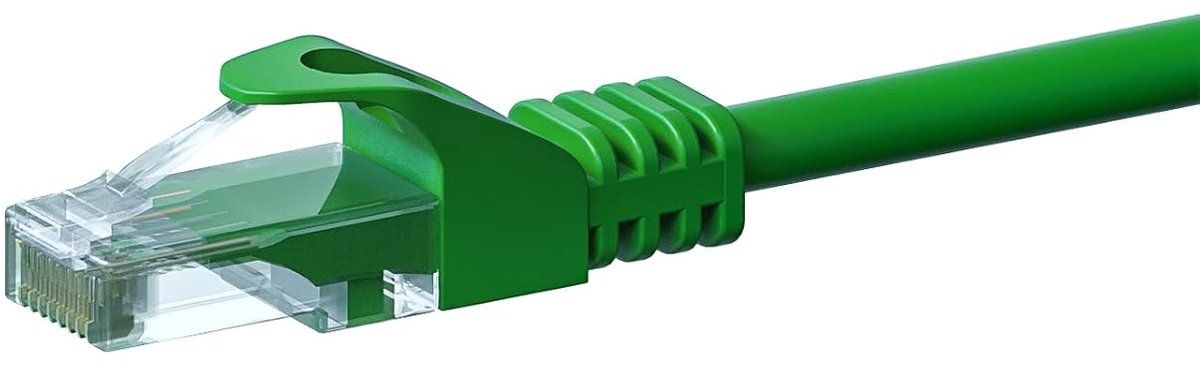 UTP Netwerkkabel CAT6 2 Meter Geel voor Router en Modem