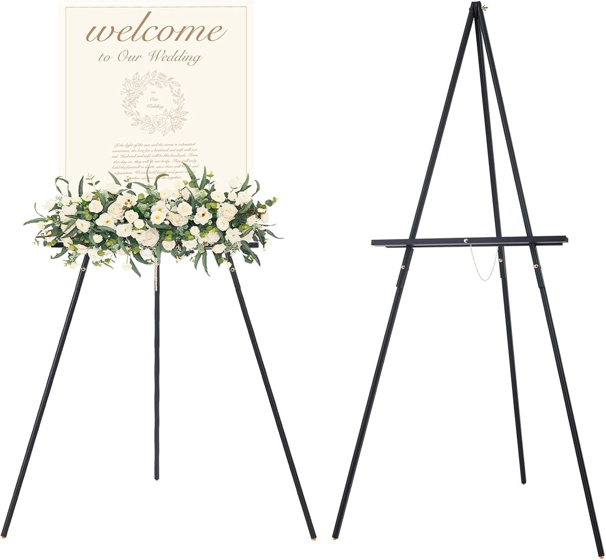 Houten Ezel Standaard voor Displays, Tekeningen en Posters