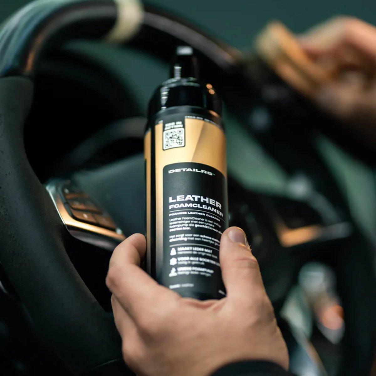 Detailrs Clean & Matt Leather Set - Leer Reiniger - Leerreiniger Auto - Alcantara Reiniger - Alcantara Borstel - Leder Reiniger Auto - Car Detailing - 200ml – foto 8