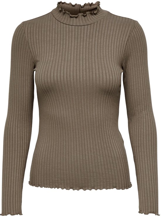 JDY JDYFRANSISKA L/ S HIGHNECK TOP JRS NOOS Haut Femme - Taille XXL