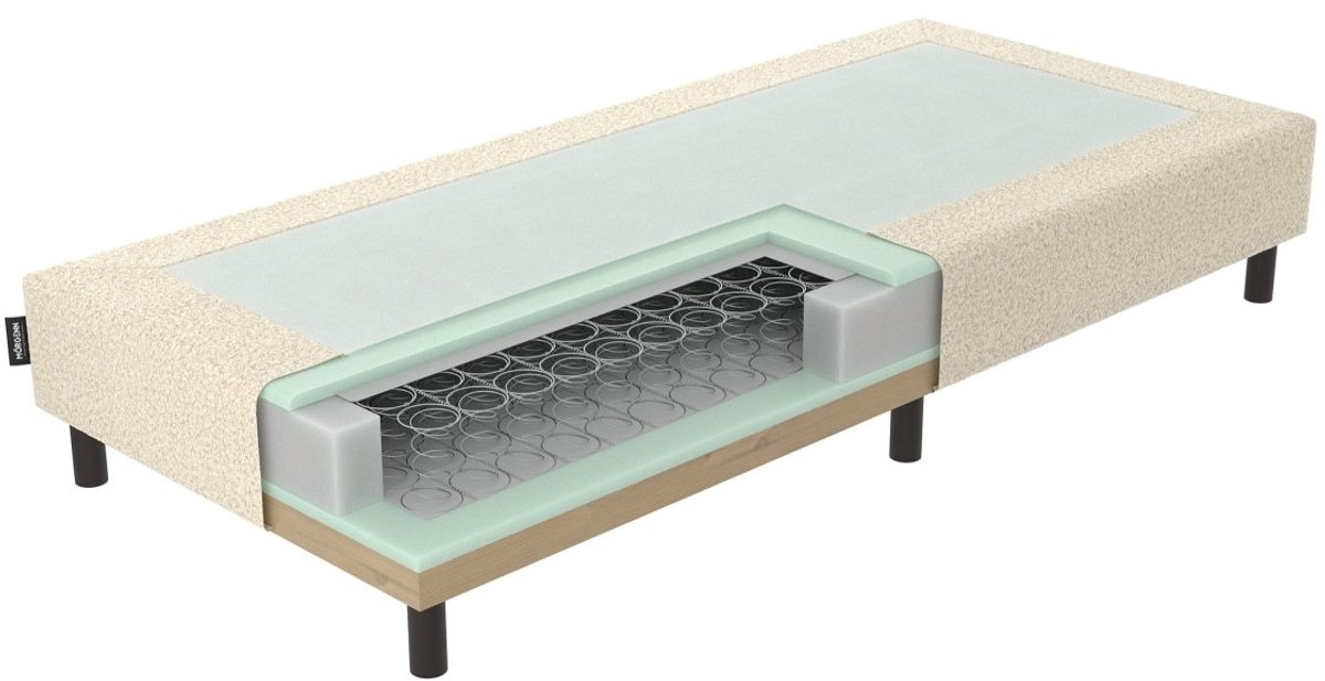 Mörgenn Ideal Boxspring - Losse Box - Luxe Bonellvering - Hotelkwaliteit - Teddy Beige - 7