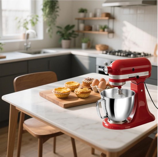 Roestvrijstalen Mengkom met Handvat voor 4.5/5QT Keukenmixer van KitchenAid — afbeelding 3