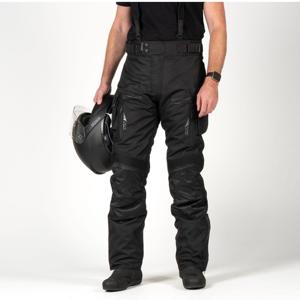 DXR Motorbroek - Roadtrip Pant - Zwart - XXXXL – foto 5