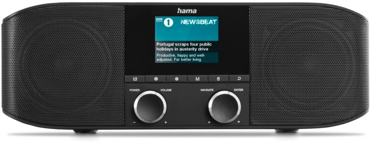 DAB+ Keukenradio met Bluetooth, Alarmfunctie en Koptelefoonaansluiting - Digitale Radio