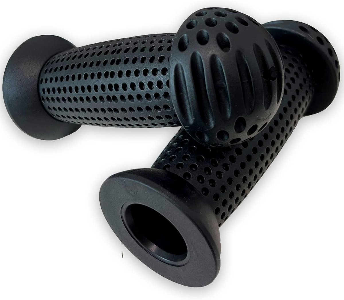 Kinderfietsgrepen - Fietsstuur handvatten - Veilig Fietsen - Antislip ontwerp - 100 mm - Paars