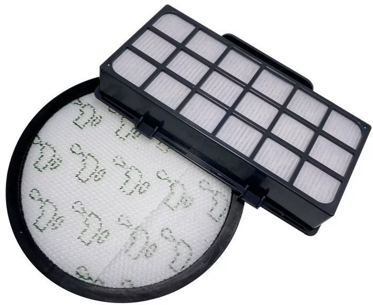 HEPA filter & Motor filter - geschikt voor Rowenta Silence Force Cyclonic X-Treme Power RO7611 RO7634 RO7623 & ZR903701 filtersysteem - geschikt voor Rowenta steelstofzuiger - Wit