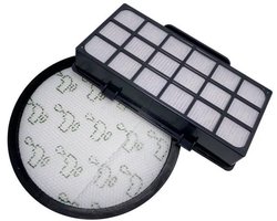HEPA filter & Motor filter - geschikt voor Rowenta Silence Force Cyclonic X-Treme Power RO7611 RO7634 RO7623 & ZR903701 filtersysteem - geschikt voor Rowenta steelstofzuiger - Wit
