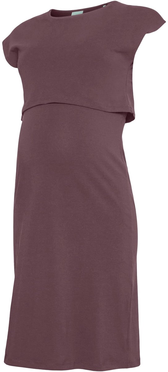 Mamalicious Mama Licious Jurk MLSKYE Zwangerschapsjurk Rose Brown 1