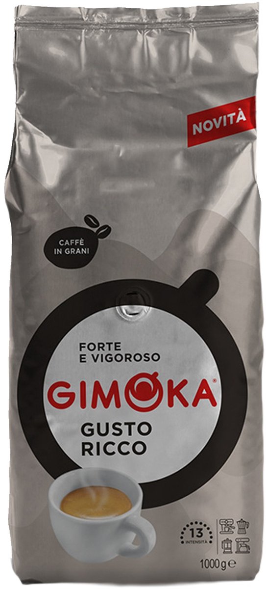 Gimoka Gusto Ricco - koffiebonen - 1 kilo