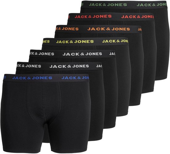 JACK&JONES PLUS JACBASIC TRUNKS 7 PACK NOOS PLS Caleçons pour Hommes - Taille EU3XL US1XL